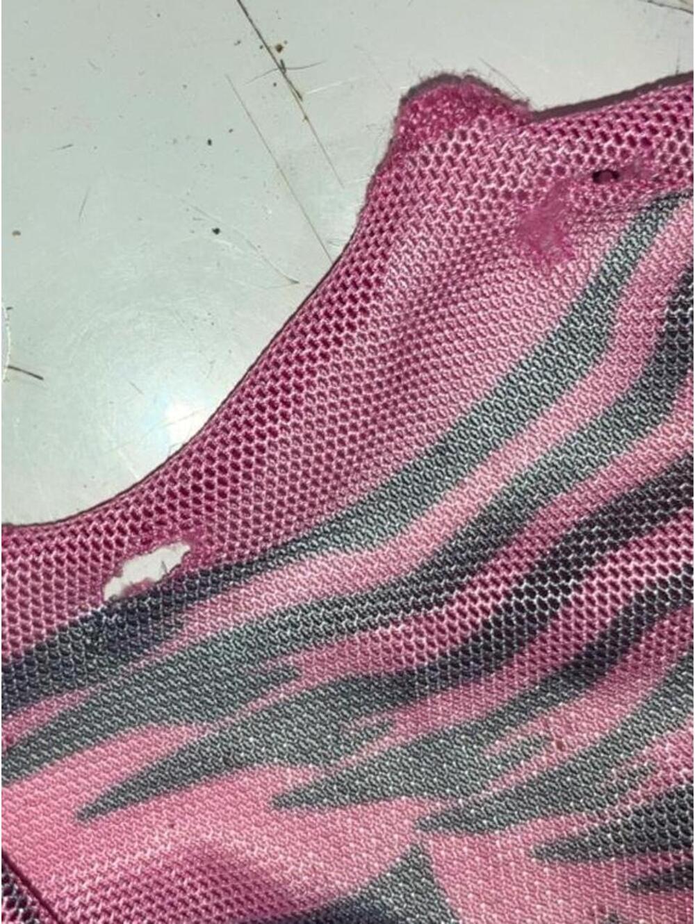 SICKK Widow black/pink mesh tattoo dress with black/pink tribal-sty - Picture 7 of 8